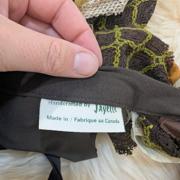 Handcrafted By Jayelle Women's Multicolor Tribal Festival Jungle Mini Skirt - Picture 5 of 8